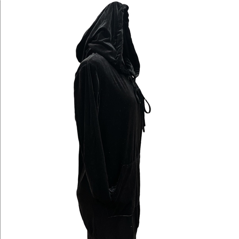 Black velvet hoodie NWT - Picture 4 of 5